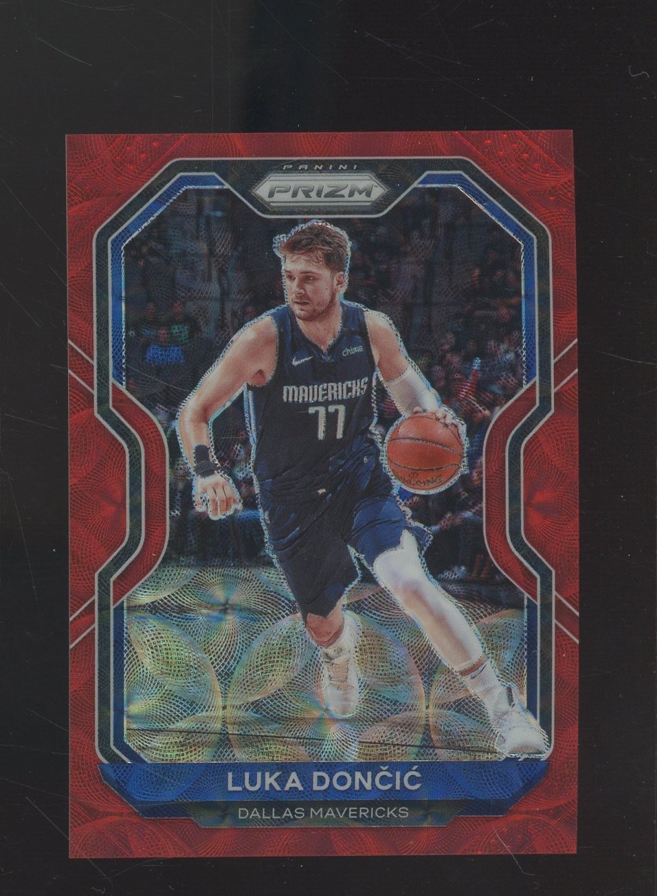 2020-21 Panini Prizm Red Choice #32 Luka Doncic Mavericks 53/88