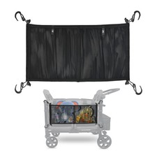 HX AURIZE Stroller Wagon Cargo Net and Organizer 26.8 IN X 11 IN, black