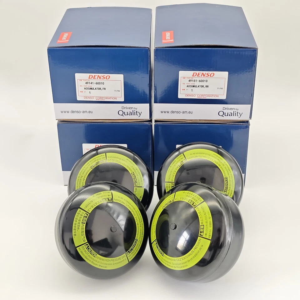 TOYOTA SUSPENSION ACCUMULATOR SET for LX570 URJ200 49141-60020 49151-60020 DENSO — 第 2/4 张图片