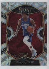 2020-21 Panini Select Concourse Scope Prizm Daniel Oturu #93 07rd