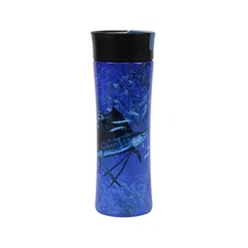 River's Edge Products Sailfish Travel Mug Spill Proof Lid Stainless Steel 16oz