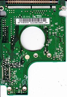 WD800VE-75HDT1, 2061-701285-200 AA, WD IDE 2.5 PCB (PCB)