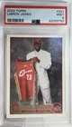 LeBron James 2003 Topps Rookie Card PSA 9