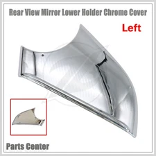 Fits 2016-2021 Tesla Model X Left Side Wing View Mirror Bottom Base Cover Chrome