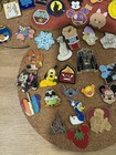 Disney Mickey Mouse Cork Pin Board w/ 52 Assorted Disney Character Pins Set — photo 3