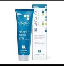 andalou natural daily shade pollution defense