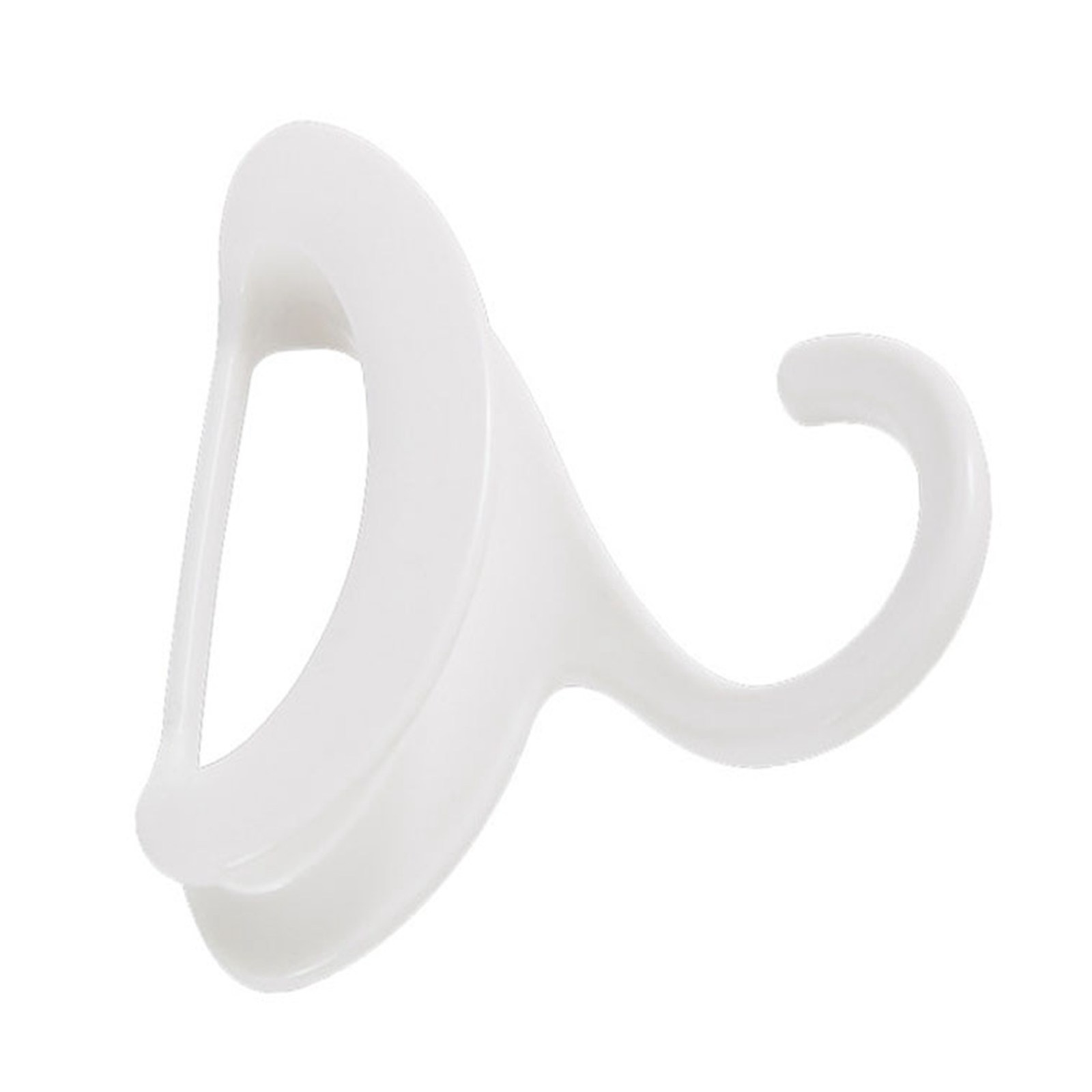 HG (Upgraded White) Wardrobe Bag Hook Rack Arch Belt Handbag Hanger Tie Scarf