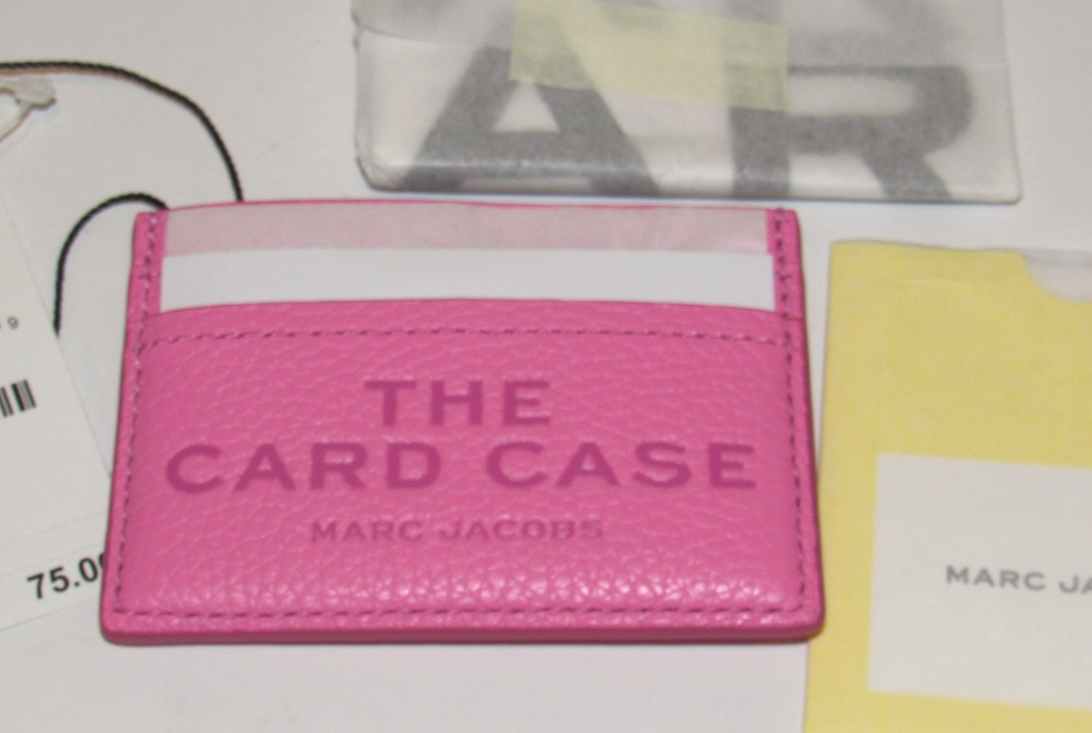 (取寄) マークジェイコブス レディース ザ レザー カード ケース Marc Jacobs women The Leather Card Case Raspberry Pink Marc Jacobs The Card Case Bow Pink NEW Leather Mini Wallet | eBay
