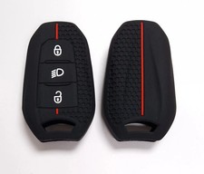 Silicone Key Fob Cover Case For Peugeot 208 308 508 Citroen C4 DS3 DS5 DS6 22