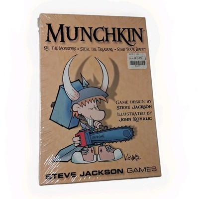 Munchkin Card Game 1st Edition by Steve Jackson Games SJG1408 Brand New Sealed
