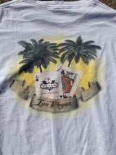 Las Vegas Nevada Casino Tshirt Ace Size XL Beach Skater Y2K