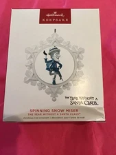 Hallmark Keepsake Ornament 2022 spinning Snow Miser year without a Santa Claus