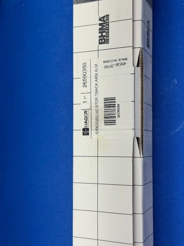 Hager Door Closure 5200 TRK 1-6 ALM HOTA 9" - Picture 5 of 8