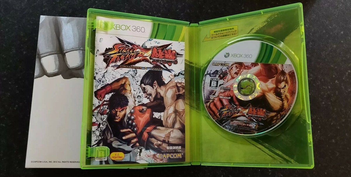 Street Fighter X Tekken Collector's Edition Japanese Xbox