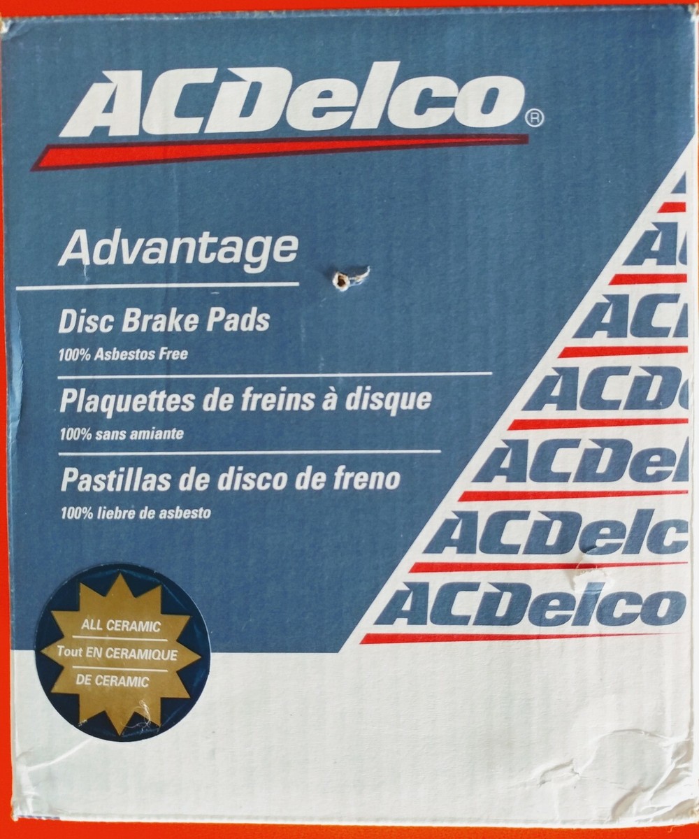 Acdelco 14D1650CHF1 Pad Kit,Frt Disc Brk - View #5