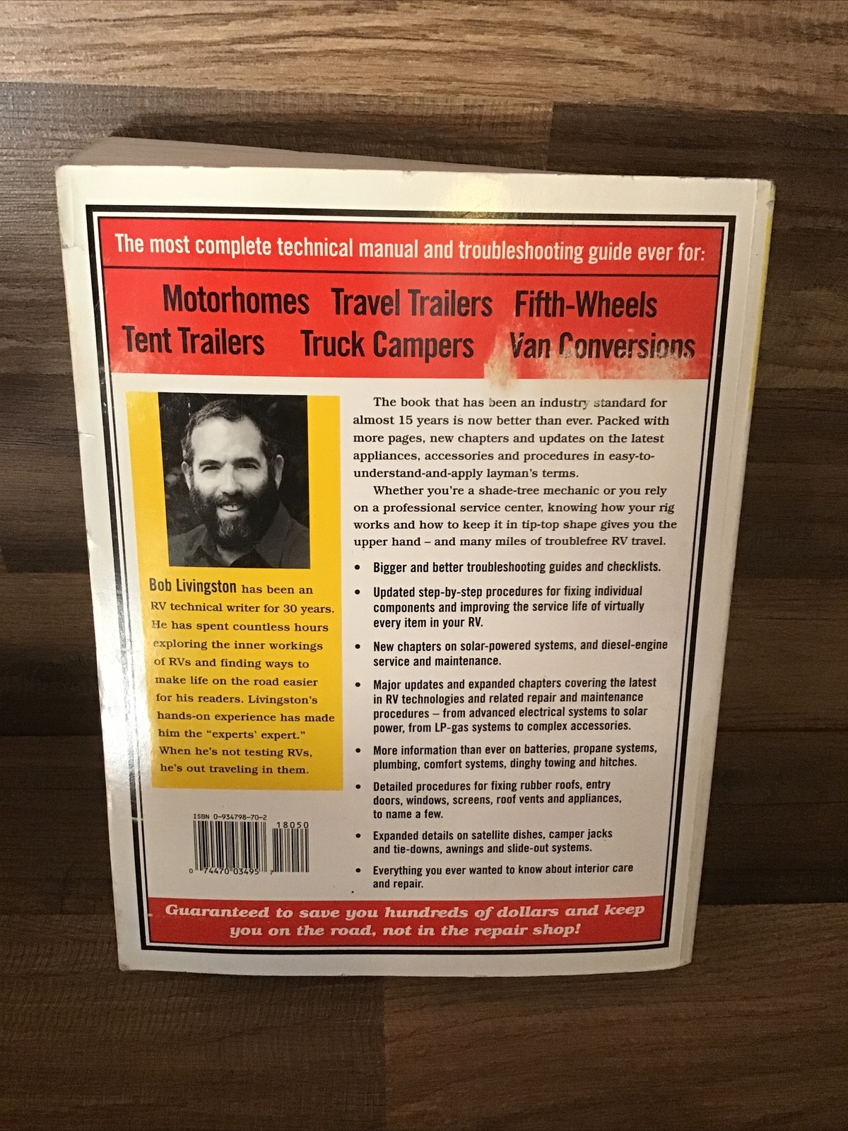 Trailer Life RV Repair & Maintenance Manual Bob Livingston 22 eBay