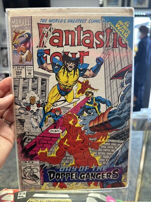 Fantastic Four 368 Marvel 1992 Doppelganger Clones Paul Ryan
