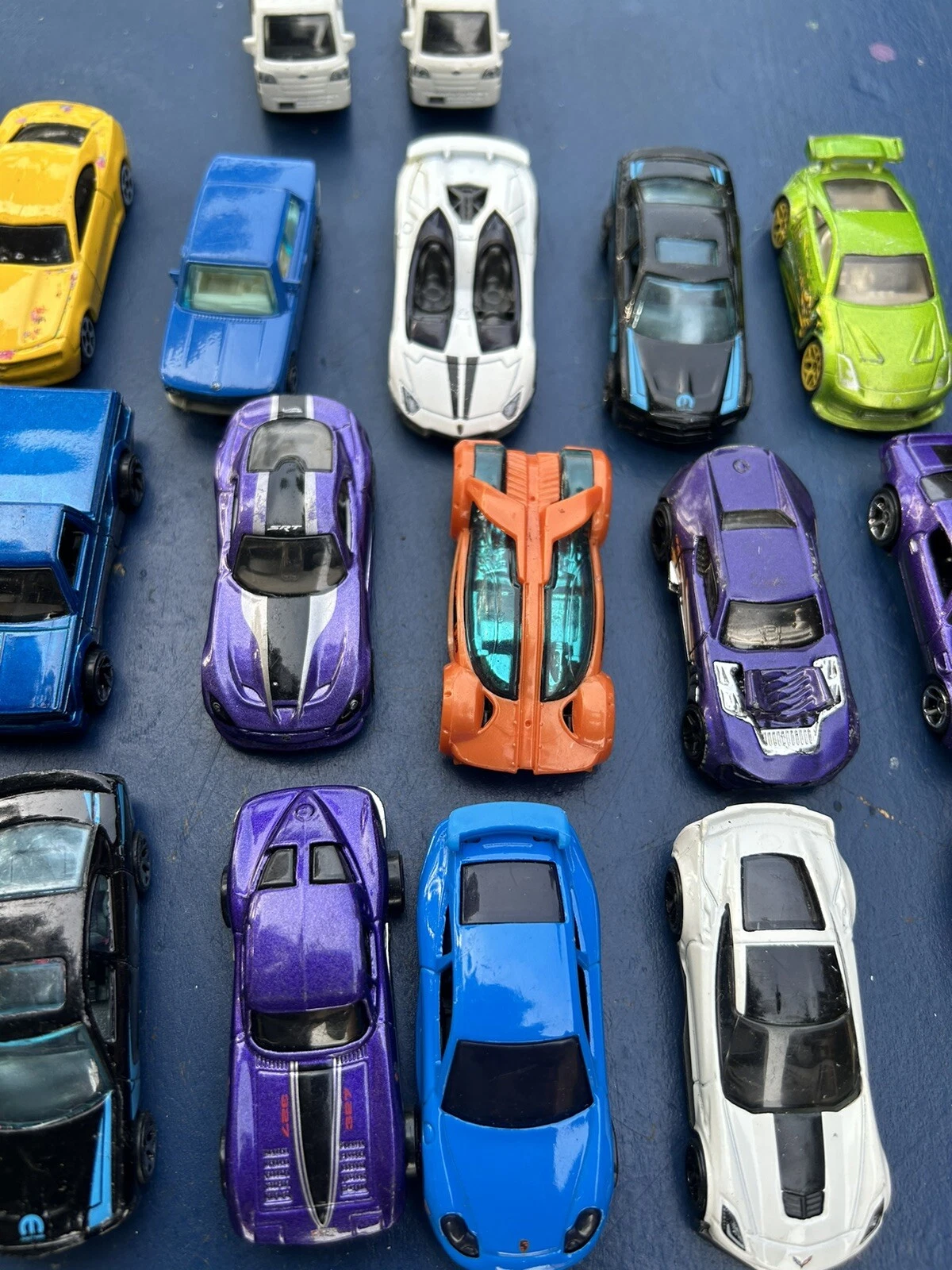  lote hot wheels metal fundido veículos de brinquedo usado 