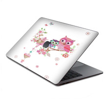 Skins Wrap for MacBook Pro 15 inch Retina Touch Owls in tree teacup cupcake