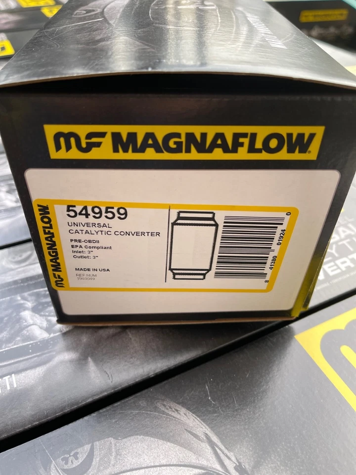 MAGNAFLOW 54959 - CONVERTIDORES CATALÍTICOS HILADOS UNIVERSALES CERÁMICA GATO 3" Foto 2 de 4