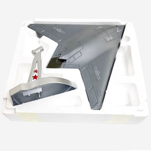 1 pz scala 1/45 lega pressofusa cinese G-11 stealth UAV modello aereo giocattolo regalo - Foto 14 di 21