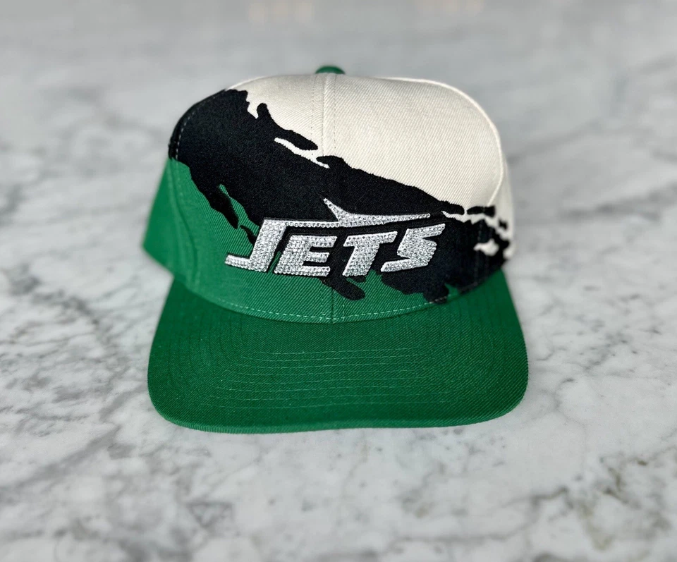 纽约喷气机队纽约喷气机队 Mitchell & Ness Bedazzled Gems 手工制作帽子 1/1 — 第 2/4 张图片