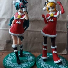 Hatsune Miku Kagamine Rin Christmas Figure 2 Set Project Diva Arcade Vocaloid