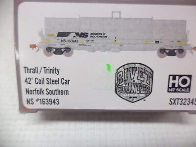 ScaleTrains Ho SXT32345, Trinity 42' Coil Steel Car, Norfolk Southern 163943