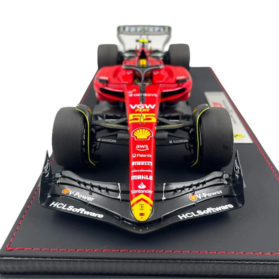 Modellino F1 BBR Models 1/18 Ferrari SF-23 Monza Gp 2023 Carlos Sainz #55 - Immagine 2 di 4