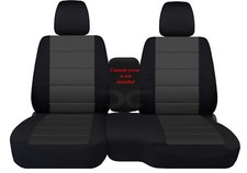 Fits 04-12 Ford Ranger 2tone Truck Car Seat Covers 60-40console Not Included