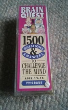 Brain Quest Deck Two Challenge the Mind 7th Grade