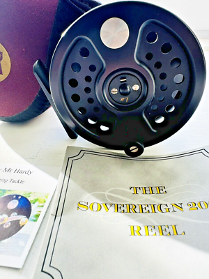 Unused Hardy First Edition Sovereign 2000 #7 Fly Reel with Case