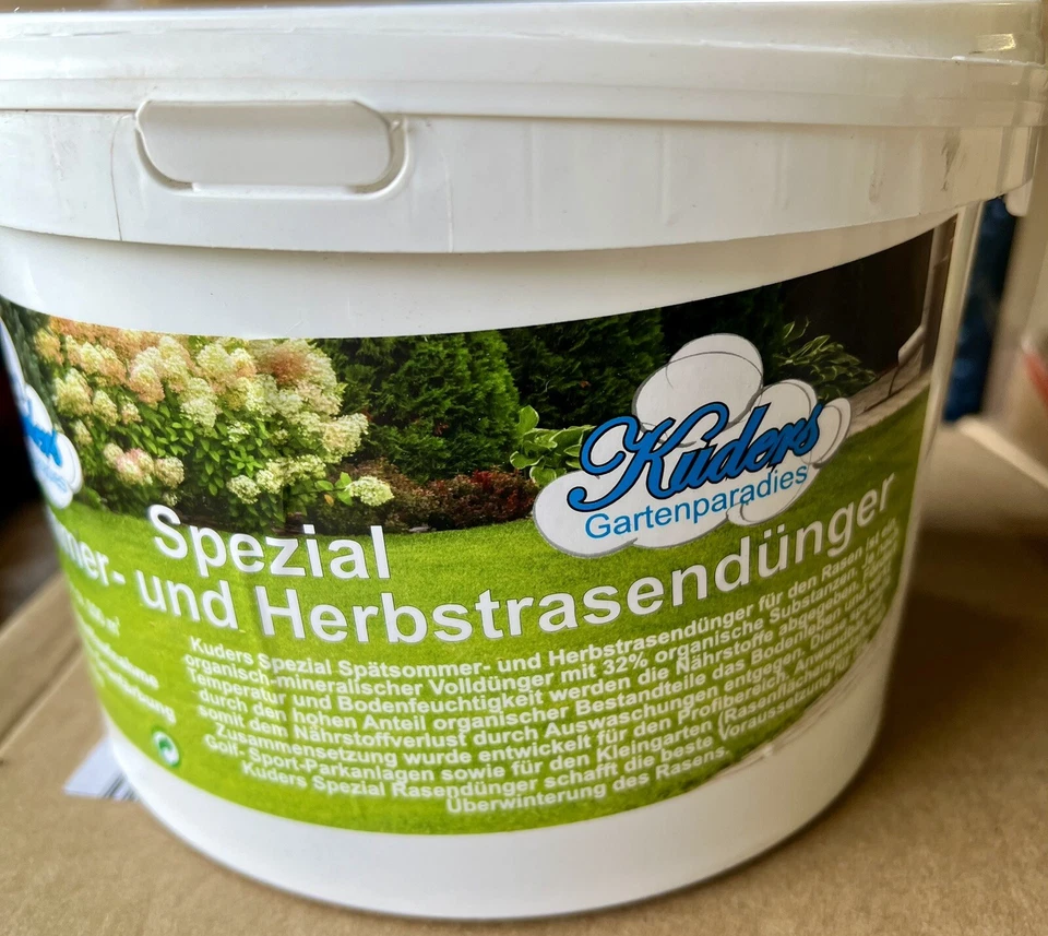 Kuders Spätsommer und Herbstrasendünger 2,6 Kg (B-Ware) - Bild 2 von 4