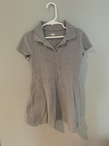 Old Navy Girls Dress- Uniform Gray Size S 6-7 - Picture 4 of 4