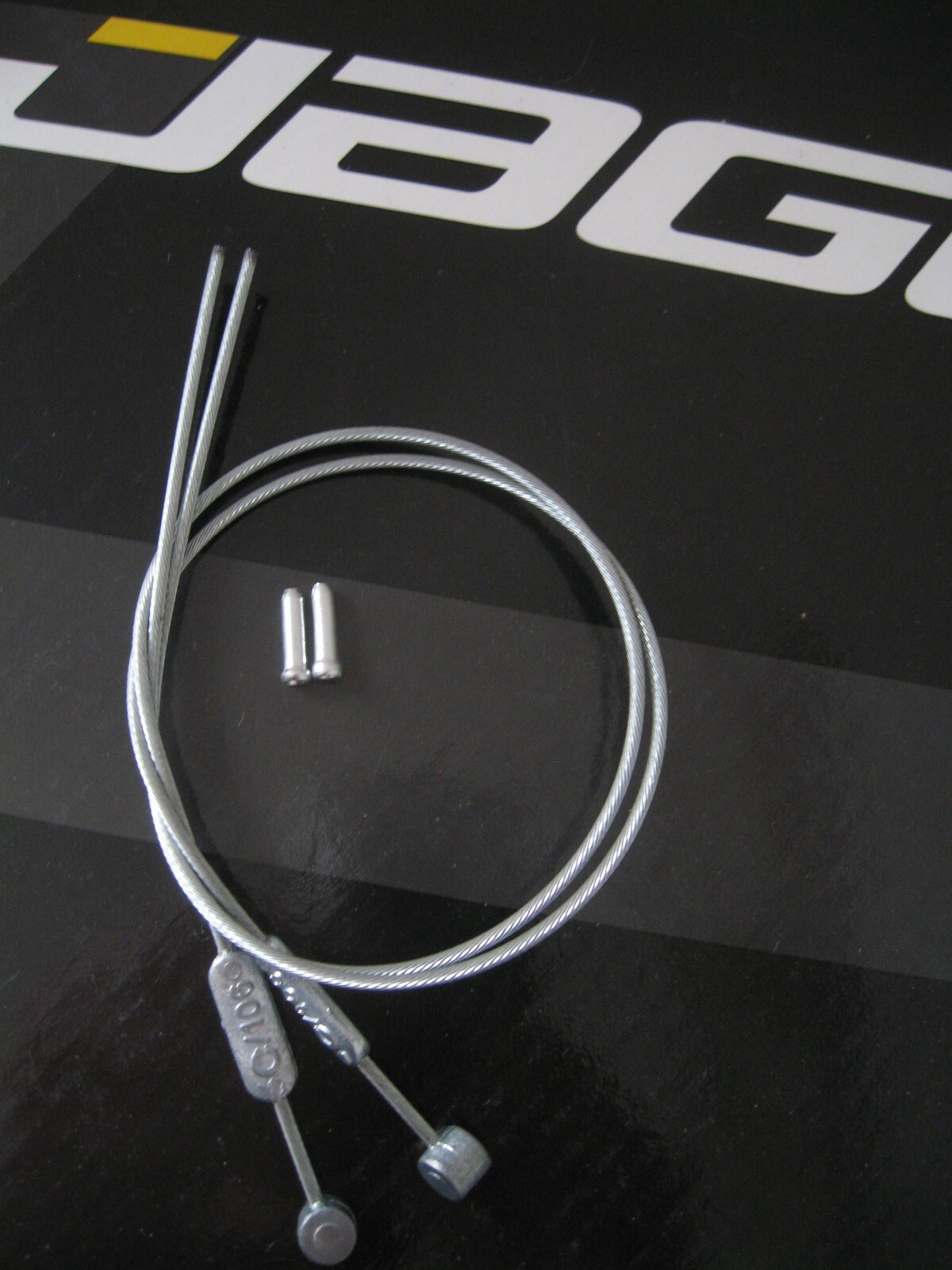 2 x JAGWIRE EZ Handle Single End Straddle Wires including End Crimps