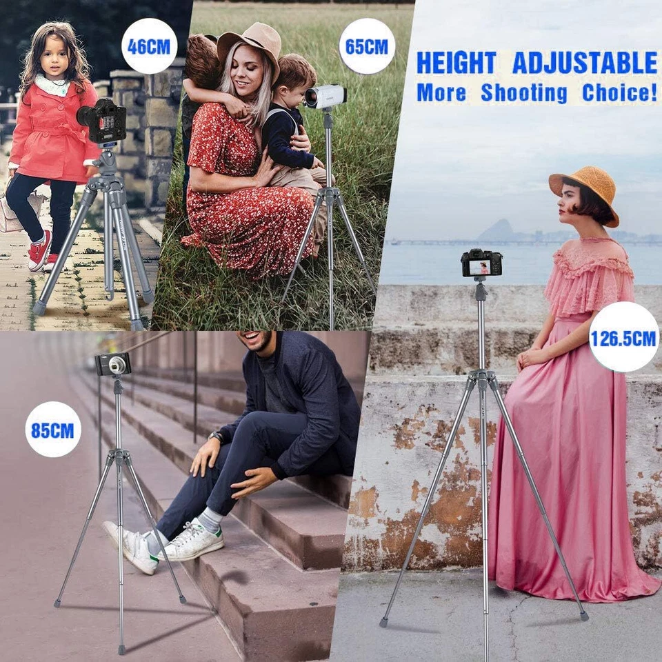 Штатив Fotopro 50 дюймов для камеры S3 Lite, легкий дорожный штатив с шаровой головкой - Изображение 3 из 4