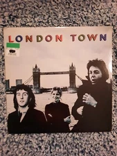London Town, Paul McCartney: Wings. w/ Poster. 1978. Vinyl Record LP. SW-11777 .