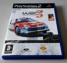 Jeu PS2 "WRC 3 :  Le Jeu Officiel du FIA WRC" jeu + boîte version PAL  (N°6050S)