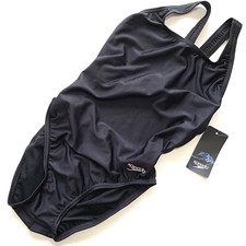 6/32 Speedo Women's Swimsuit One Piece Prolt Super Pro Solid Adult Speedo Black