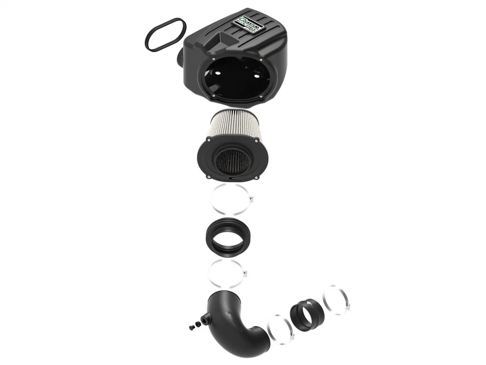 Sistema de entrada de ar frio QUANTUM compatível com 1994-2002 Dodge Ram 2500, Ram 3500 AFE POWER - Imagem 4 de 4