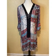 Maeve for Anthropologie Patchwork Boho shift dress, no size tag, Est. to be a Sm