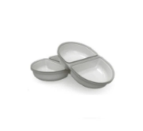 Surefeed Split Bowl Grey - Sureflap Pet Care Microchip Pet Feeder