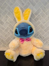 Disney Store Exclusive 2021 Lilo & STITCH 15” Easter Bunny Stuffed Plush Stuffie