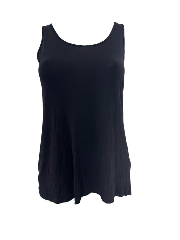 Eileen Fisher Silk Relaxed Fit Tank Top Shirt Womens Size XS Casual Camisole EUC