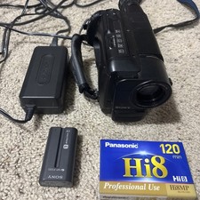 Sony Handycam Vision Camcorder CCD-TRV16, Video8 Night Vision Parts Repair As Is