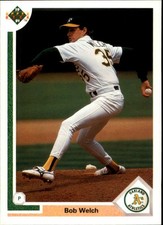 1991 Upper Deck #425 Bob Welch - BB