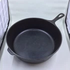 Wagner Ware Sidney -0- 1088 Vintage  Cast Iron Deep Skillet Chicken Fryer  #8