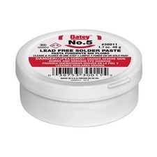 Oatey 30011 No.5 Paste Flux, 1.7 oz. oz., Amber