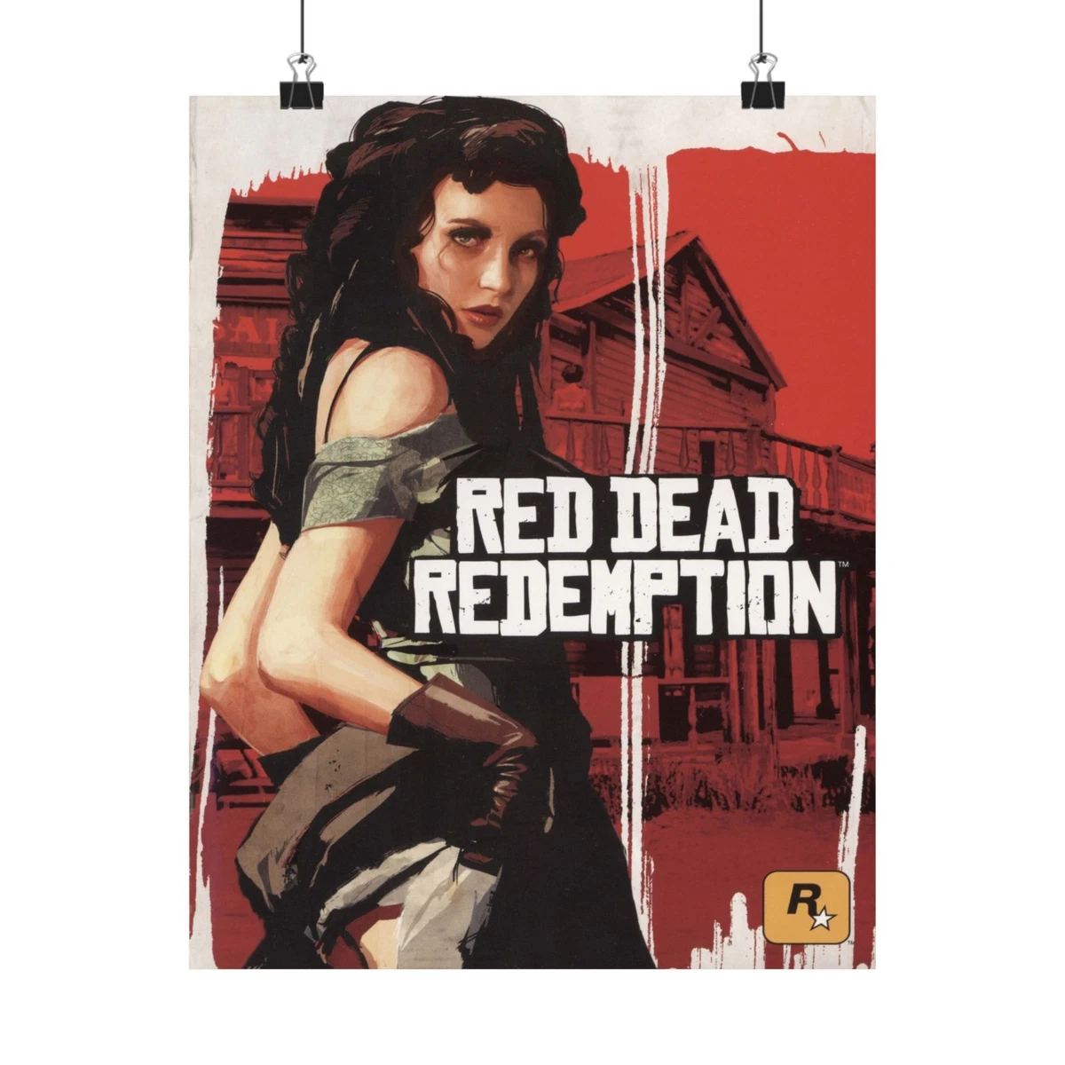 Affiche Promotionnelle Officielle Red Dead Redemption - PlayStation - B2 Japonaise