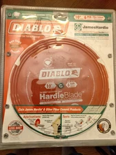 Diablo D1006DH 10 inch 6 Teeth Hardie Saw Blade Miter-Table NEW!